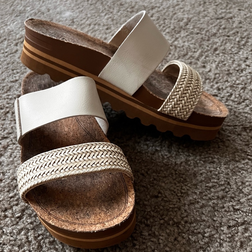 Reef Vista Cream Hi Sandal